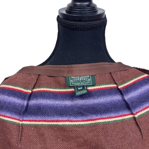 Ralph Lauren Aztec Ensemble | Coat (S) & Skirt (M) - Picture 3 of 12